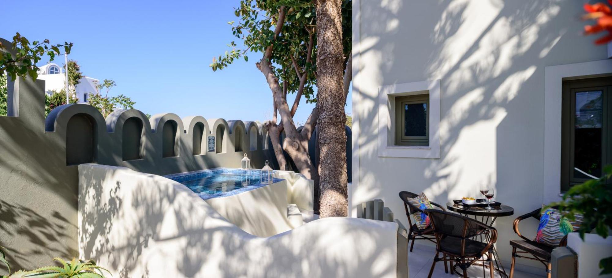 Zephyros Hotel Kamari  Exterior photo